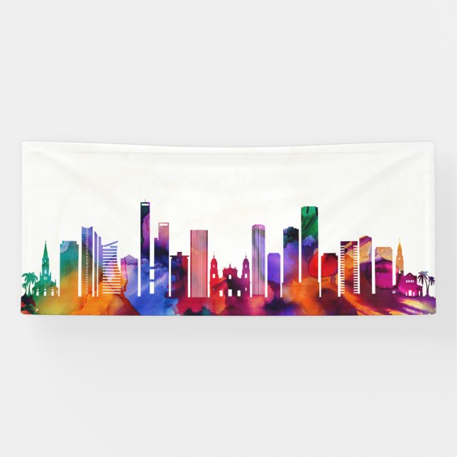 Bogota Skyline Banner (Horizontal)