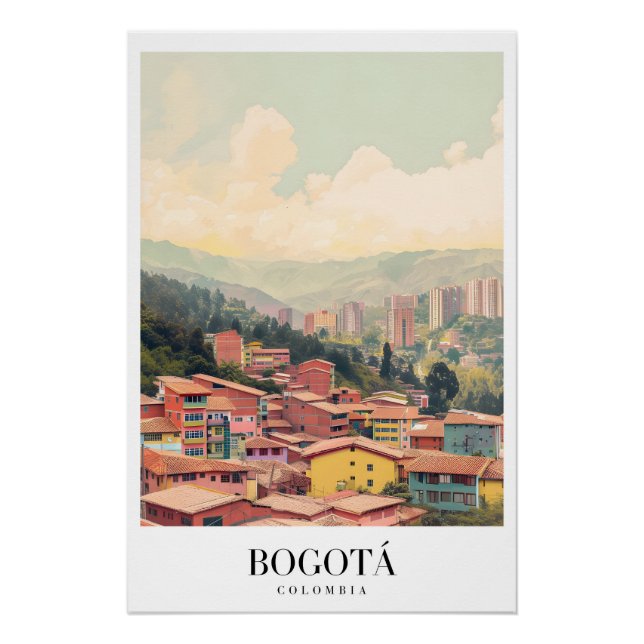 Bogota Vintage Voyage Poster (Front)