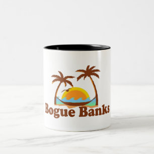 Bogue Banks. Two-Tone Coffee Mug