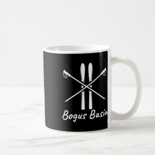Bogus Sin Idaho Ski Skier Skiing Poles Winter Vaca Coffee Mug