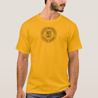 Bogus University Round Seal Logo T-shirt