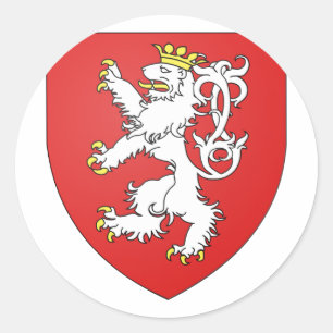 Boheme, Czech Classic Round Sticker