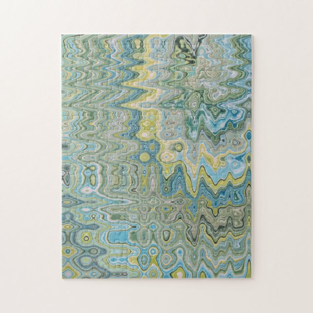 Bohemia Blue Jigsaw Puzzle (Vertical)