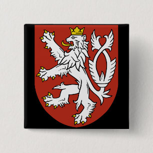 bohemia emblem 15 cm square badge