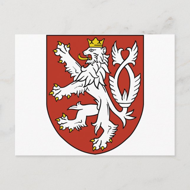 bohemia emblem postcard (Front)