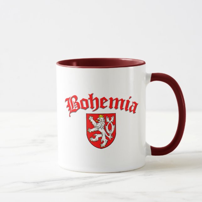 Bohemia Flag 1 (w/inscription) Mug (Right)