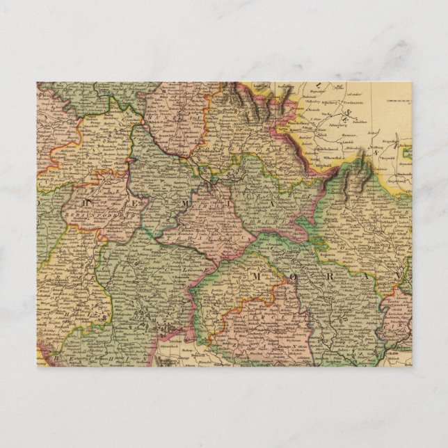 Bohemia, Moravia Postcard (Front)