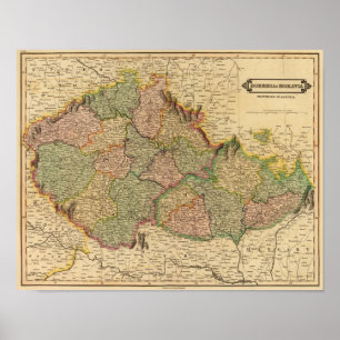 Bohemia, Moravia Poster