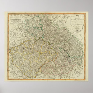 Bohemia, Silesia, Moravia, Lusatia Poster