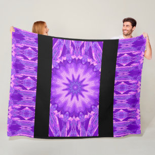 Bohemian A Summer Pansy 5 Cosy Warm Fleece Blanket