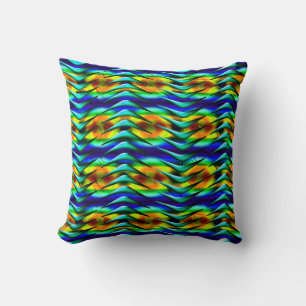 Bohemian Abstract Geometric  Cushion