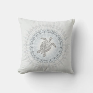 Bohemian Beach Animal Dusty B ue Cushion