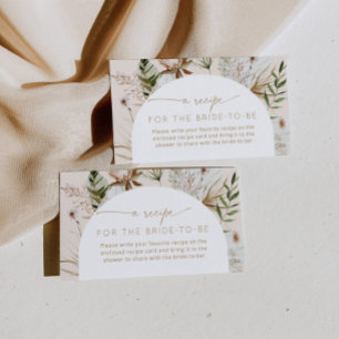 Bohemian beach recipe for the bride insert