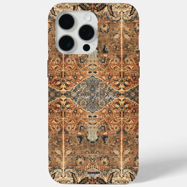Bohemian Bead Print Cell Phone Case (Back)