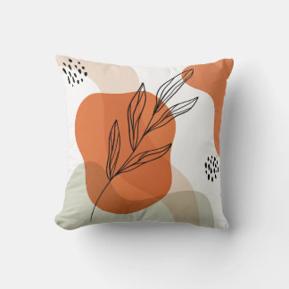 Bohemian boho earthy colour cushion
