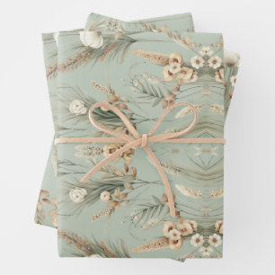 Bohemian Boquet wrapping paper