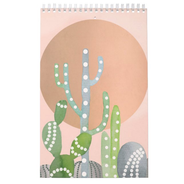 Bohemian Cactus Calendar (Cover)