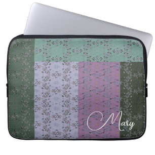 Bohemian chic dec laptop sleeve