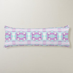 Bohemian Chintz 73 Pastel Lilac Turquoise Body Cushion