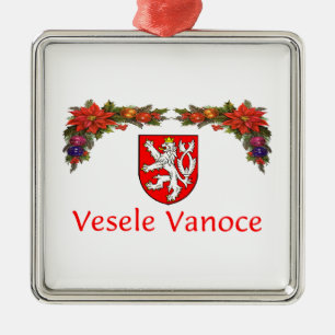 Bohemian Christmas Metal Tree Decoration