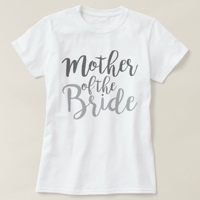 Bohemian Cursive Mother of the Bride | Ombre Top (Design Front)