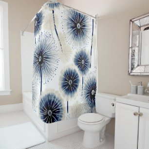Bohemian Dandelions Shower Curtain