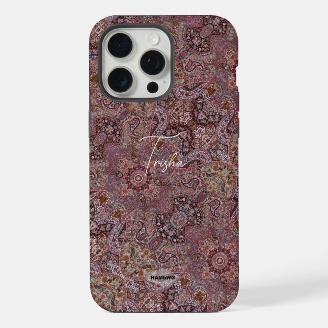 Bohemian Design Cell Phone Case (Back)