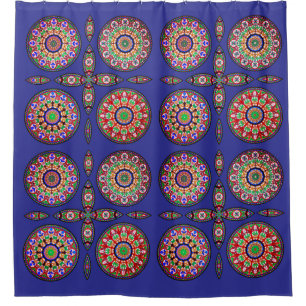 Bohemian Design Shower Curtain