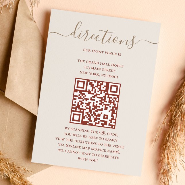 Bohemian Directions Digital Maps With QR Code Enclosure Card (Creator Uploaded)