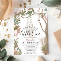 Bohemian Dream Big Boho Botanical 1st Birthday