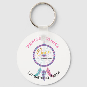 Bohemian dream catcher fairy tale key ring