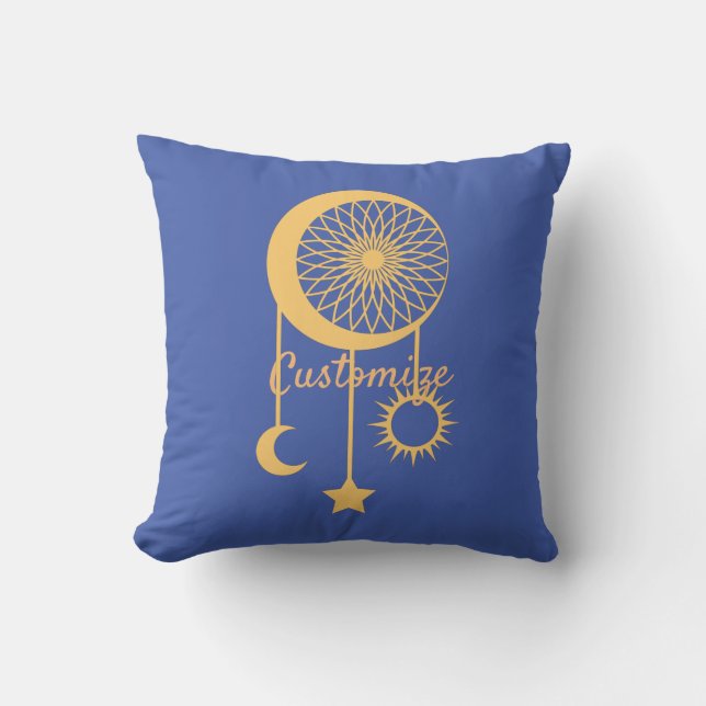 Bohemian Dream Catcher Thunder_Cove       Cushion (Front)