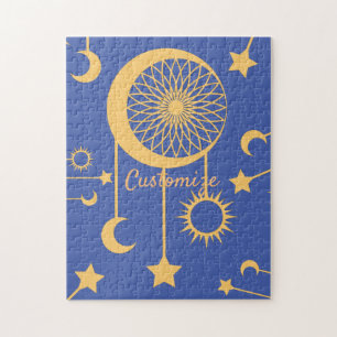 Bohemian Dream Catcher Thunder_Cove Napkins Jigsaw Puzzle