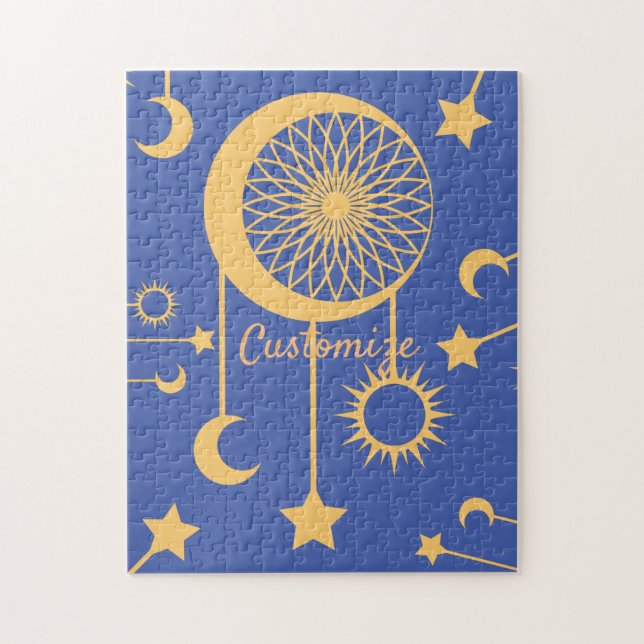 Bohemian Dream Catcher Thunder_Cove       Napkins Jigsaw Puzzle (Vertical)