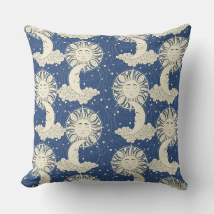 bohemian dreams blue cushion