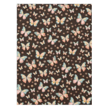 Bohemian dreams of butterflies and flowers on.