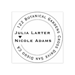 Bohemian Dried Rustic Floral Autumn Falls Wedding Rubber Stamp