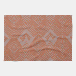 Bohemian earth toned kitchen towel