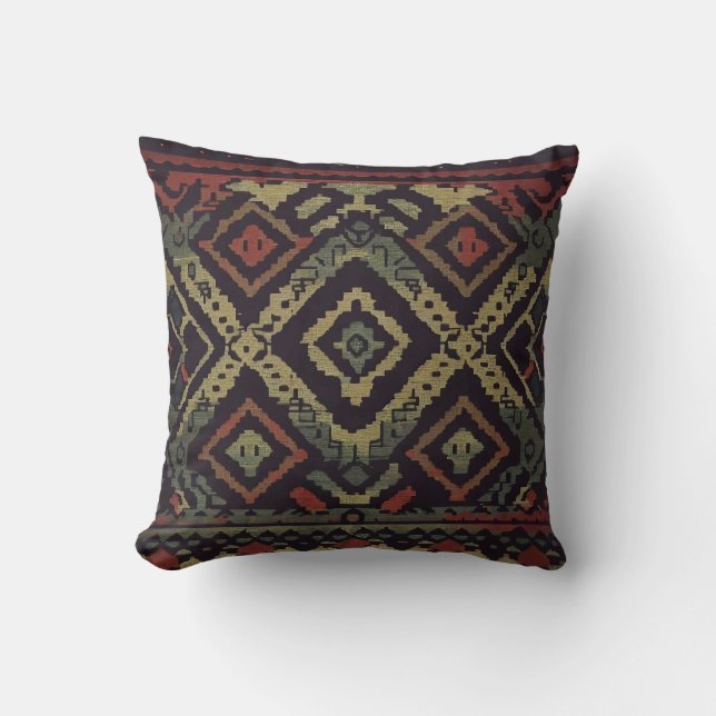 Bohemian Fabric Cushion (Front)