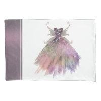 Bohemian Fairy Ball Gown | Muted Ombre Wine Sheen