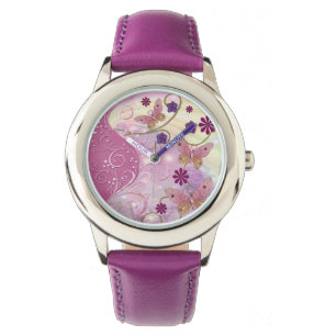 Bohemian Fairy Tale Folk Art Jewelled Watch