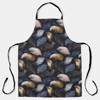 Bohemian Feather All-Over Print Apron