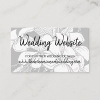 Bohemian Floral Black White Watermark Website