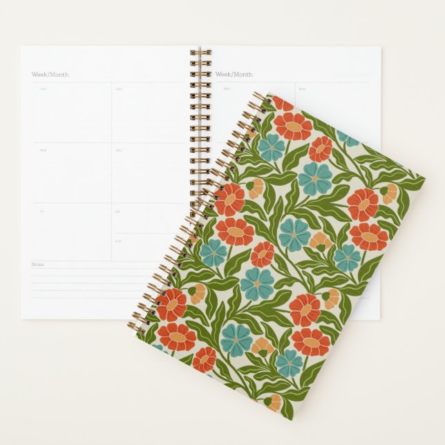 Bohemian Flower Planner (Display)