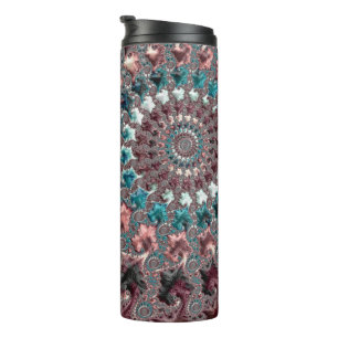 Bohemian Fractal Thermal Tumbler