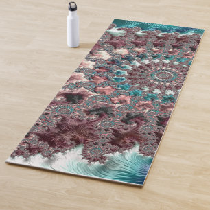 Bohemian Fractal Yoga Mat
