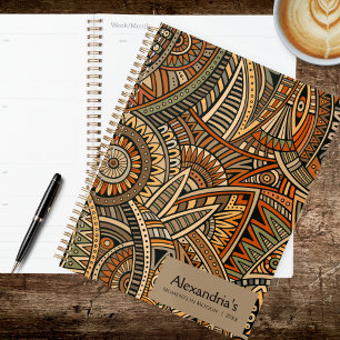 Bohemian Geometric Design Planner