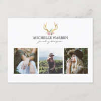 Bohemian Gold Antlers Jewellery Boutique Photo