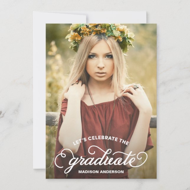 Bohemian | Graduation Party Invitation (Front)