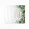 Bohemian greenery succulent baby shower backdrop